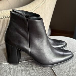 Paul Green Black Ankle Boots